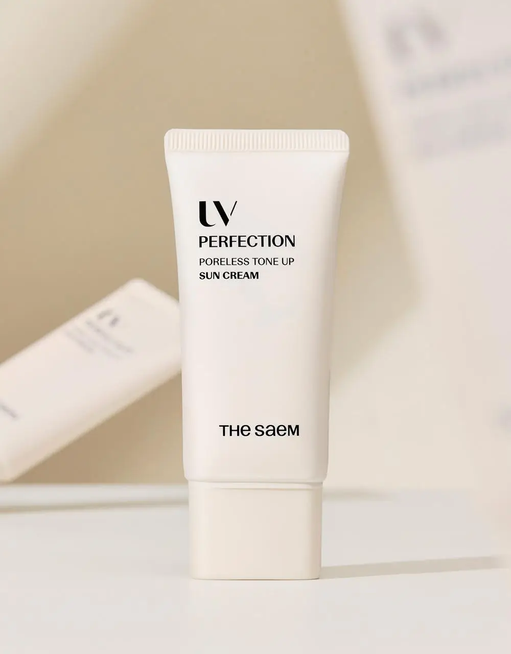 [모공밀착 보정]더샘 유브이 퍼펙션 포어리스 톤업 선 크림 50ml 1+1 기획 상세페이지 8